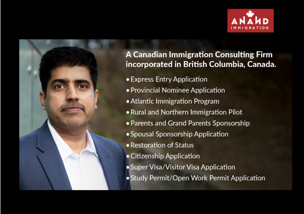 ANAND Immigration Inc – Krishnanand Nair, RCIC